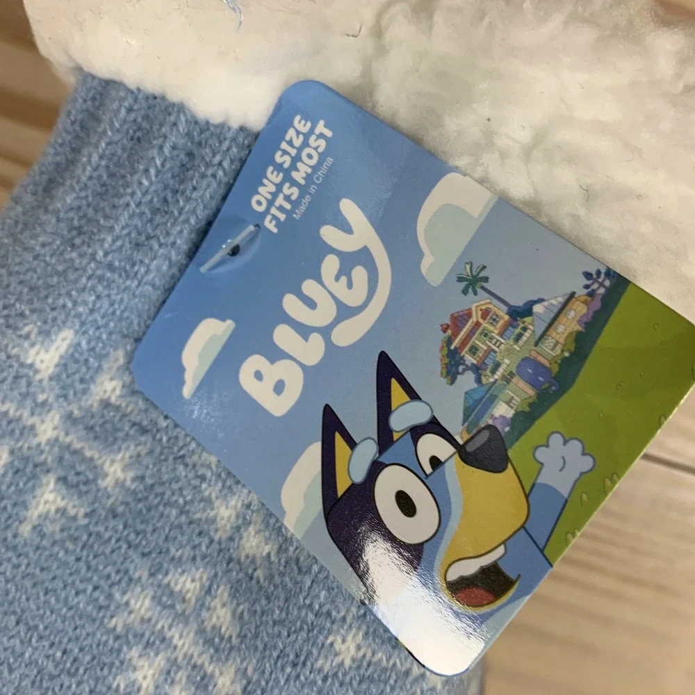 Bluey slipper socks